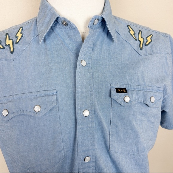 Howler Brothers Crosscut Deluxe Shortsleeve - Volts Mens | Size Small - Picture 4 of 11